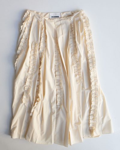 Jil Sander Pleated Midi Skirt