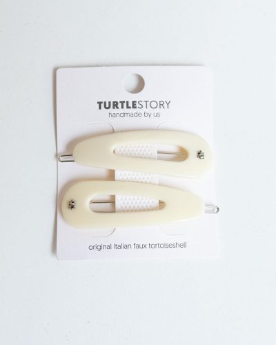 Turtle Story Side Clip Vanilla Medium