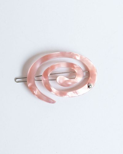 Turtle Story Small Spiral Clip Pink