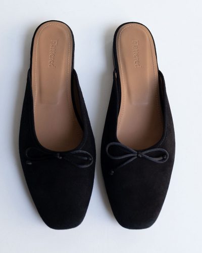 Flattered Malva Suede Mules