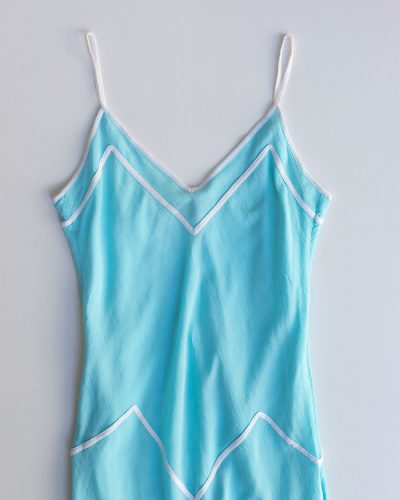 Vintage Sportmax Turquoise Dress