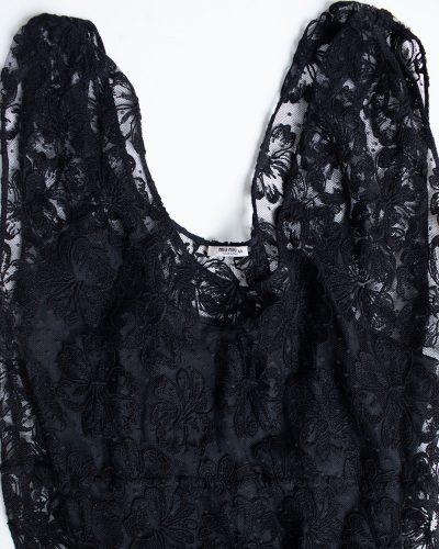 Miu Miu Black Lace Dress