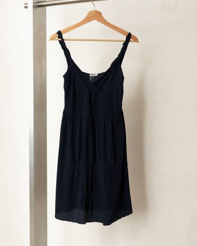 Miu Miu Silk Dress Blue