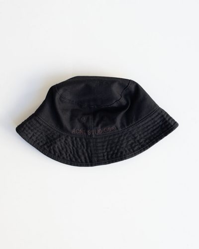 Acne Studios Twill Bucket Hat Black