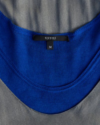 Gucci Silk- Cashmere Layered Top