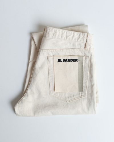 Jil Sander Ecru Denim Jeans
