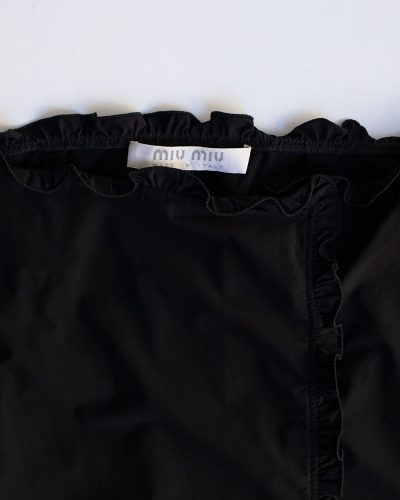 Miu Miu 90s Nylon Skirt