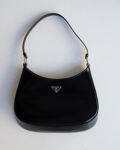 Prada Cleo Leather Shoulder Bag