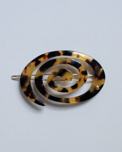 Turtle Story Large Spiral Clip Tokyo Dark
