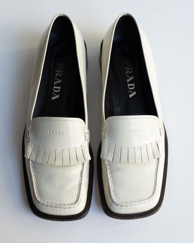 Prada 90s Square Toe Loafer