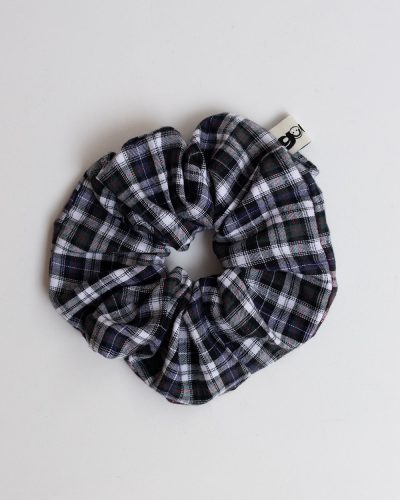 Gousi Checkered Scrunchie