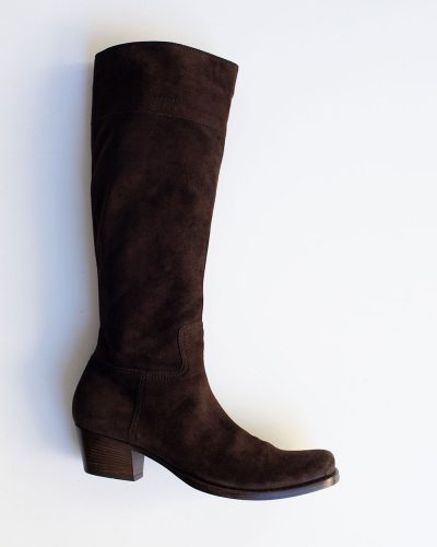 Miu Miu Brown Suede Boots