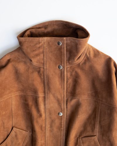 Rohe Reinvented Suede Jacket Cognac
