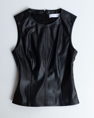 Proenza Schouler White Label Logan Leather Top